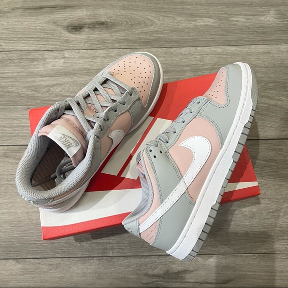 Nike Dunk Low W Pink Oxford - Picture 7 of 9